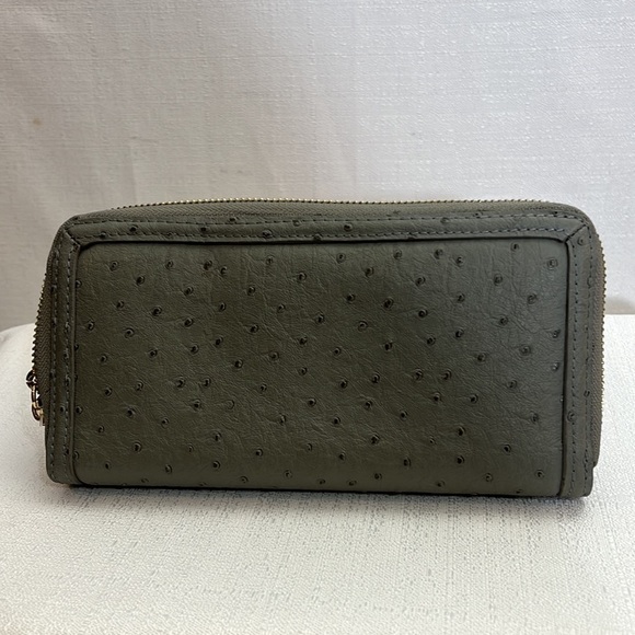 Iman wallet, gray, multiple compartments, 100% polyurethane - Picture 5 of 7